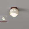 French cream style corridor ceiling lamp