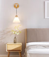 Japanese style retro bedroom wall lamp