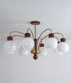 Cream Style Golden Fruit Chandelier