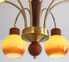 Cream Style Golden Fruit Chandelier