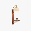 Vintage wabi-sabi cream style bedroom living room storage atmosphere wall lamp
