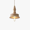 Japanese style wabi-sabi style solid wood vintage chandelier