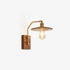 Vintage Brass Bedside Wall Lamp