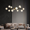 All-copper modern light luxury chandelier