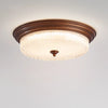 American retro bedroom ceiling lamp