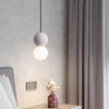 Wabi-sabi style terrazzo bedroom bedside small Pendant light
