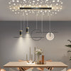 Creative full star dining table chandelier