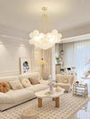 Cream Bubble Ball Chandelier