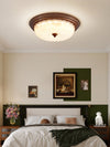 American retro bedroom ceiling lamp