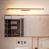 Simple LED aluminum mirror wall lamp