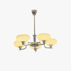 French style Bauhaus glass chandelier