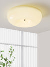 Vintage cream style Bauhaus ceiling lamp