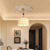 Medieval cream style solid wood chandelier