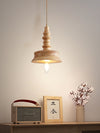 Japanese style wabi-sabi style solid wood vintage chandelier