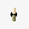 Cream style double head bedroom bedside wall lamp