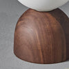 Vintage Walnut Table Lamp