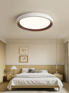 Japanese style retro LED bedroom ceiling lamp