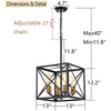 Creative and personalized iron restaurant bar chandelier