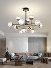 Light luxury spherical magic bean chandelier