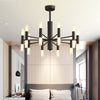 Nordic led candle chandelier