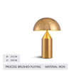 Light luxury mushroom decorative table lamp