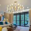 Nordic led candle chandelier