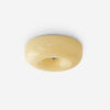 French style cream wind glass ceiling light