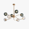 Nordic creative magic beans glass chandelier