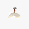 Medieval style eggshell bedroom ceiling lamp