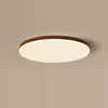 Ultra-thin solid wood LED ceiling light