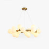 Nordic glass round ball personality chandelier