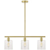 Retro three head restaurant bar chandelier