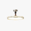 Cream style creative wave ceiling lamp