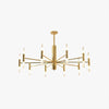 Lustre bougie LED nordique