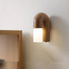 Creative personality solid wood wall lamp