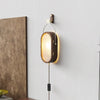 Retro hanging type wall lamp