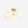 Nordic creative flower ceiling lamp