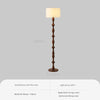 French medieval retro solid wood decorative atmosphere floor lamp