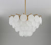 French cream shell chandelier