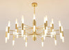 Nordic led candle chandelier