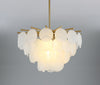 French cream shell chandelier