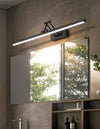 Bathroom mirror wall light