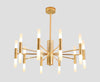 Nordic led candle chandelier