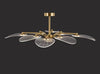 Light luxury lotus leaf chandelier