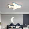 Children's room airplane ceiling lamp