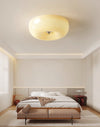 Vintage cream style Bauhaus ceiling lamp