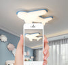 Children's room airplane ceiling lamp