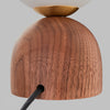 Vintage Walnut Table Lamp