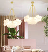 Cream Bubble Ball Chandelier