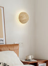 Yellow Travertine Bedroom Wall Lamp